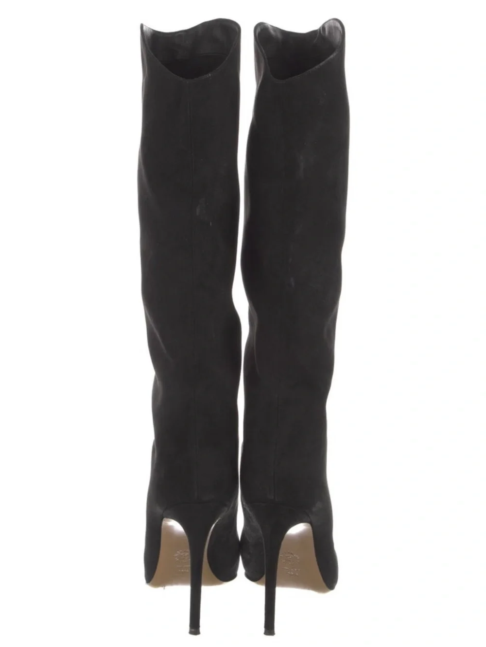 Alexandre Vauthier Suede Karen Knee-High Boots 9.5 $1350